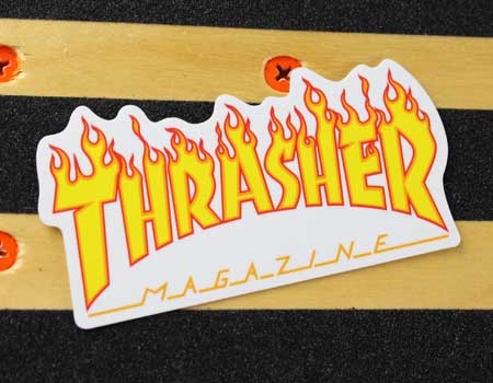 スラッシャー THRASHER ステッカー おしゃれ アメリカン かっこいい