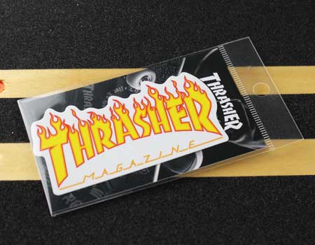 スラッシャー THRASHER ステッカー おしゃれ アメリカン かっこいい