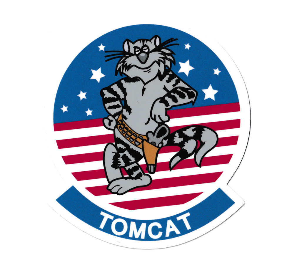 トムキャット ステッカー ミリタリー アメリカン おしゃれ かっこいい