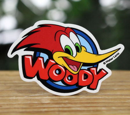 ウッディー・ウッドペッカー ステッカー アメリカン キャラクター