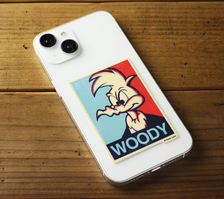 ウッディー・ウッドペッカー ステッカー アメリカン キャラクター アメリカ かわいい おしゃれ かっこいい Woody Woodpecker WOODY｜planfirst｜05