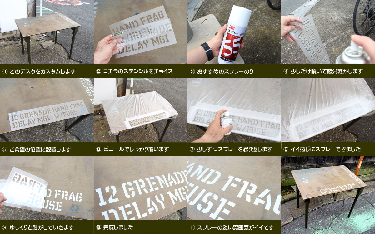 ステンシルシート ステンシルプレート ステンシル アルファベット プラスチック製 クイックステンシル ことわざ ゼロからは何も生じない |  | 06