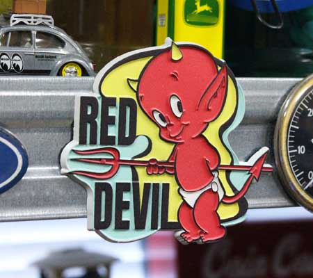 レッドデビル マグネット おしゃれ アメリカン キャラクター アメリカ