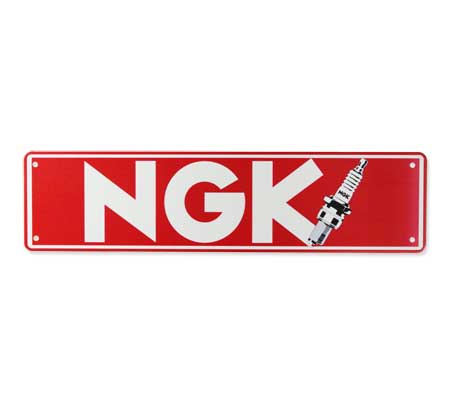 NGK ブリキ看板 サインプレート おしゃれ アメリカン かっこいい サインボード ガレージ インテリア ロングサイズ｜U.S.JUNKYARD