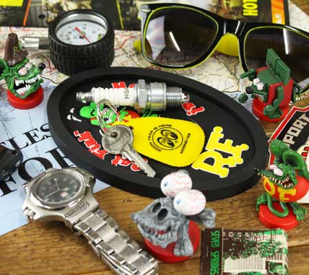 RATFINK ラットフィンク 小物入れ 灰皿 ラットフィンク コレクション ピックアップカー 灰皿 ※難有り (ムーン