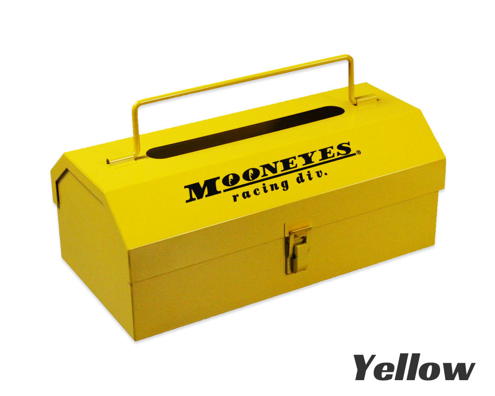 ムーンアイズ ティッシュケース ティッシュカバー おしゃれ 面白い アメリカ MOONEYES ツールボックスティッシュケース イエロー