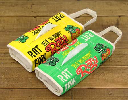 ラットフィンク ティッシュケース ティッシュカバー おしゃれ 壁掛け