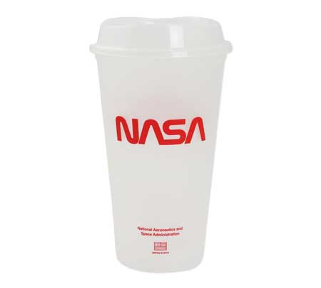 NASA タンブラー 蓋付き おしゃれ 蓄光 プラカップ ドリンク カップ