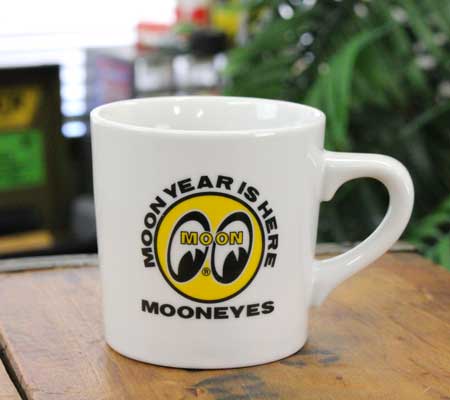 ムーンアイズ マグカップ おしゃれ 陶器 かわいい アメリカン 40周年 限定 MOONEYES 40th Anniv. |  | 01