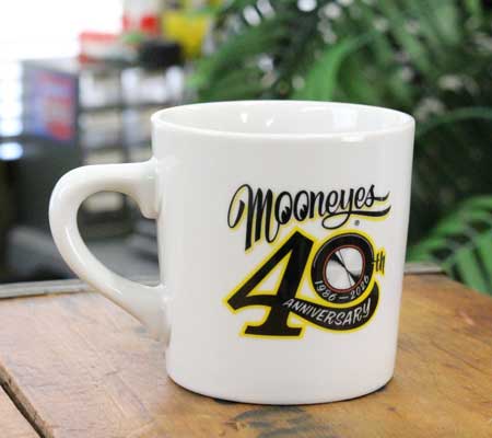 ムーンアイズ マグカップ おしゃれ 陶器 かわいい アメリカン 40周年 限定 MOONEYES 40th Anniv. |  | 02