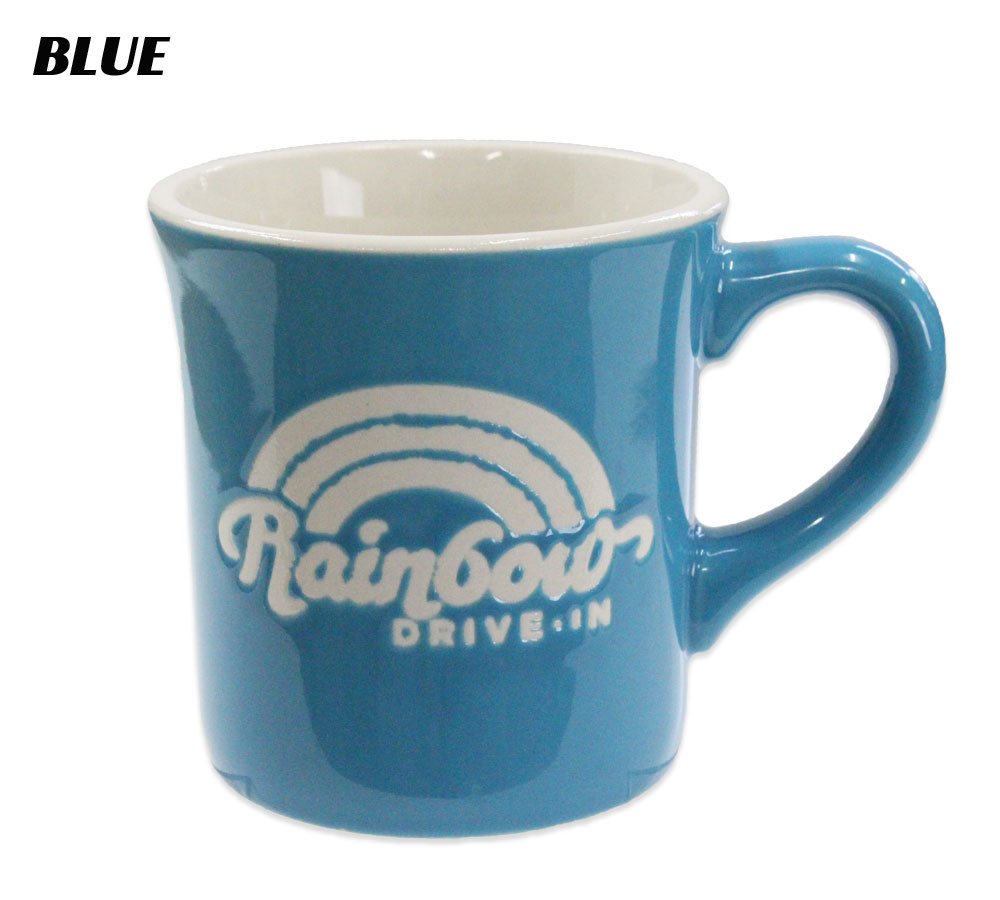 レインボードライブイン マグカップ おしゃれ 陶器 ハワイ 雑貨