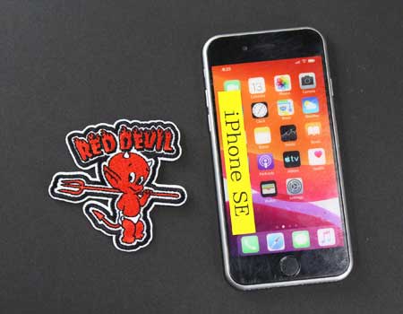 レッドデビル ワッペン アイロン 大人向け おしゃれ かっこいい