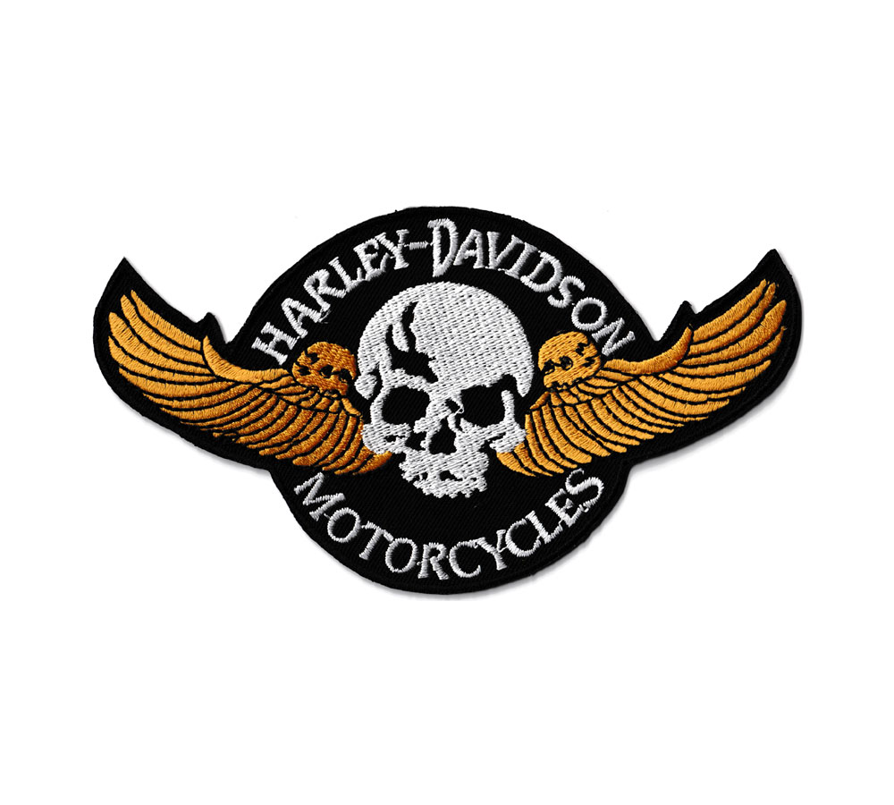 ハーレーダビッドソン HARLEY-DAVIDSON ワッペン アイロン 大人向け