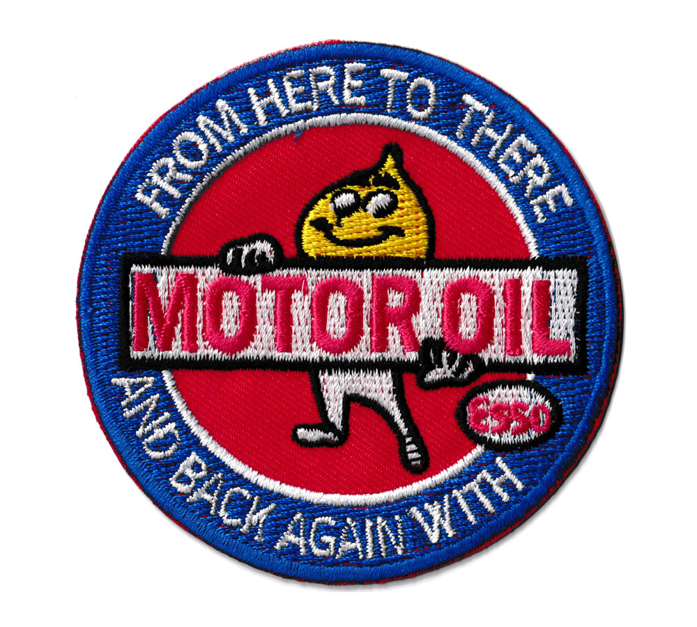 エッソ ESSO ワッペン アイロン 大人向け おしゃれ かっこいい アメカジ アメリカン ラウンド＆バー  RCWP | 