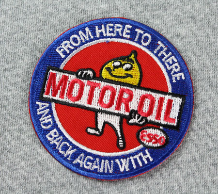 エッソ ESSO ワッペン アイロン 大人向け おしゃれ かっこいい アメカジ アメリカン ラウンド＆バー  RCWP |  | 01