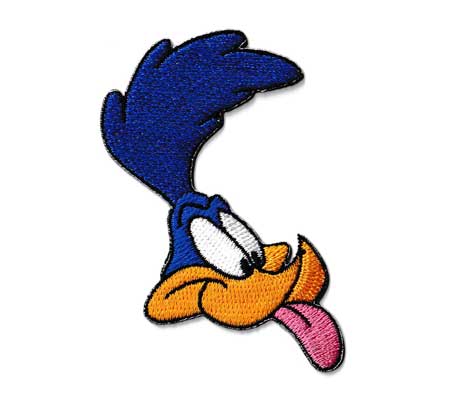 ロードランナー ワッペン アイロン 大人向け キャラクター アメリカ おしゃれ かっこいい かわいい アメカジ アメリカン フェイス A | 