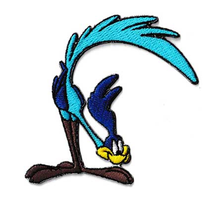 ロードランナー ワッペン アイロン 大人向け キャラクター アメリカ おしゃれ かっこいい かわいい アメカジ アメリカン ウォッチング | 