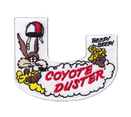 コヨーテ キャラクター アメリカ ワッペン アイロン 大人向け おしゃれ かっこいい アメカジ アメリカン ワイリー・コヨーテ COYOTE DUSTER | 
