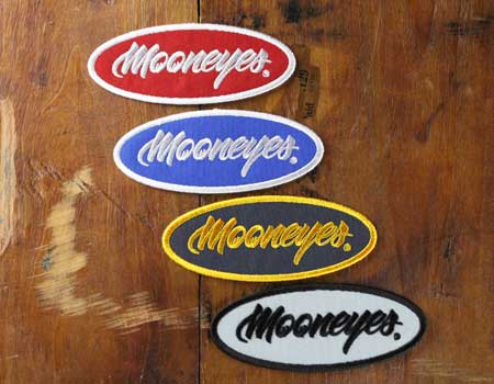 ムーンアイズ ワッペン アイロン おしゃれ アメリカン かっこいい アメカジ カスタム ジャケット トートバッグ ホットロッド MOONEYES MOON オーバルパッチ |  | 01