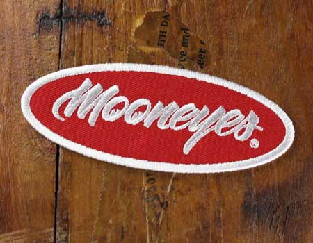 ムーンアイズ ワッペン アイロン おしゃれ アメリカン かっこいい アメカジ カスタム ジャケット トートバッグ ホットロッド MOONEYES MOON オーバルパッチ |  | 03