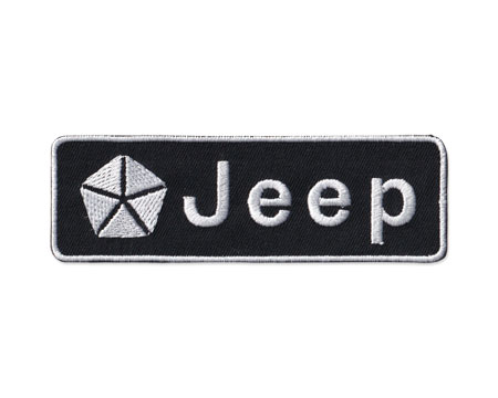 ジープ JEEP ワッペン アイロン 大人向け おしゃれ ブランド ロゴ 