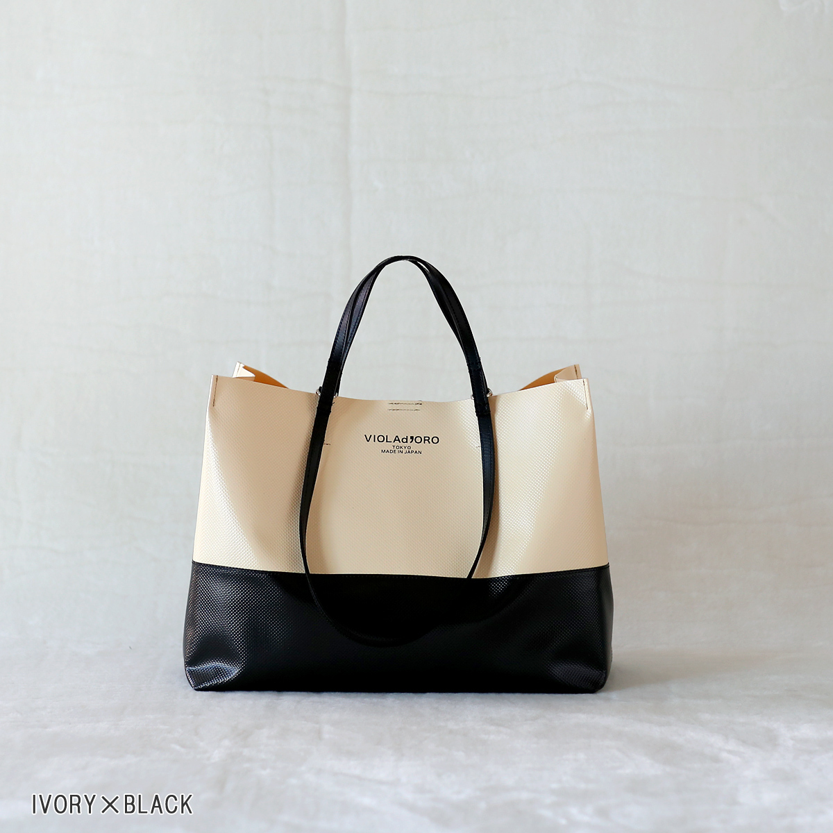 VIOLAd'ORO (ヴィオラドーロ) 2WAYハンドル ターポリン トート