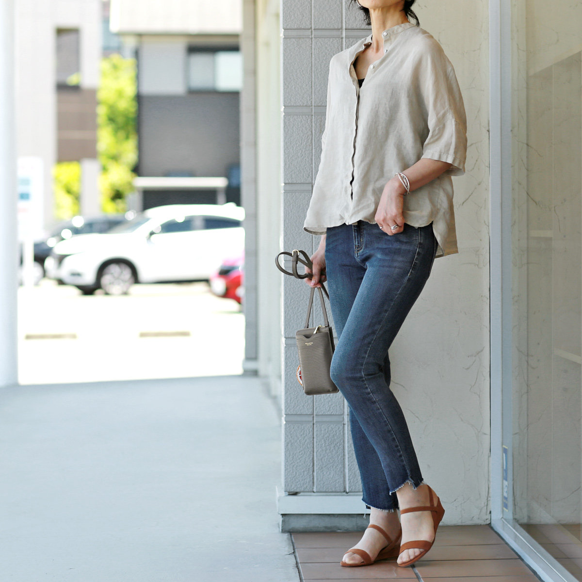 CORSO ROMA,9 ROMA 9 (コルソローマ 9) ウェッジソール サンダル