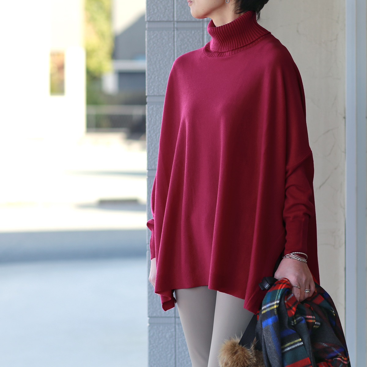 プリスティン♡タートルネックポンチョ タートルネックポンチョ | スラッシュナイン(/nINE.) | マルイウェブ