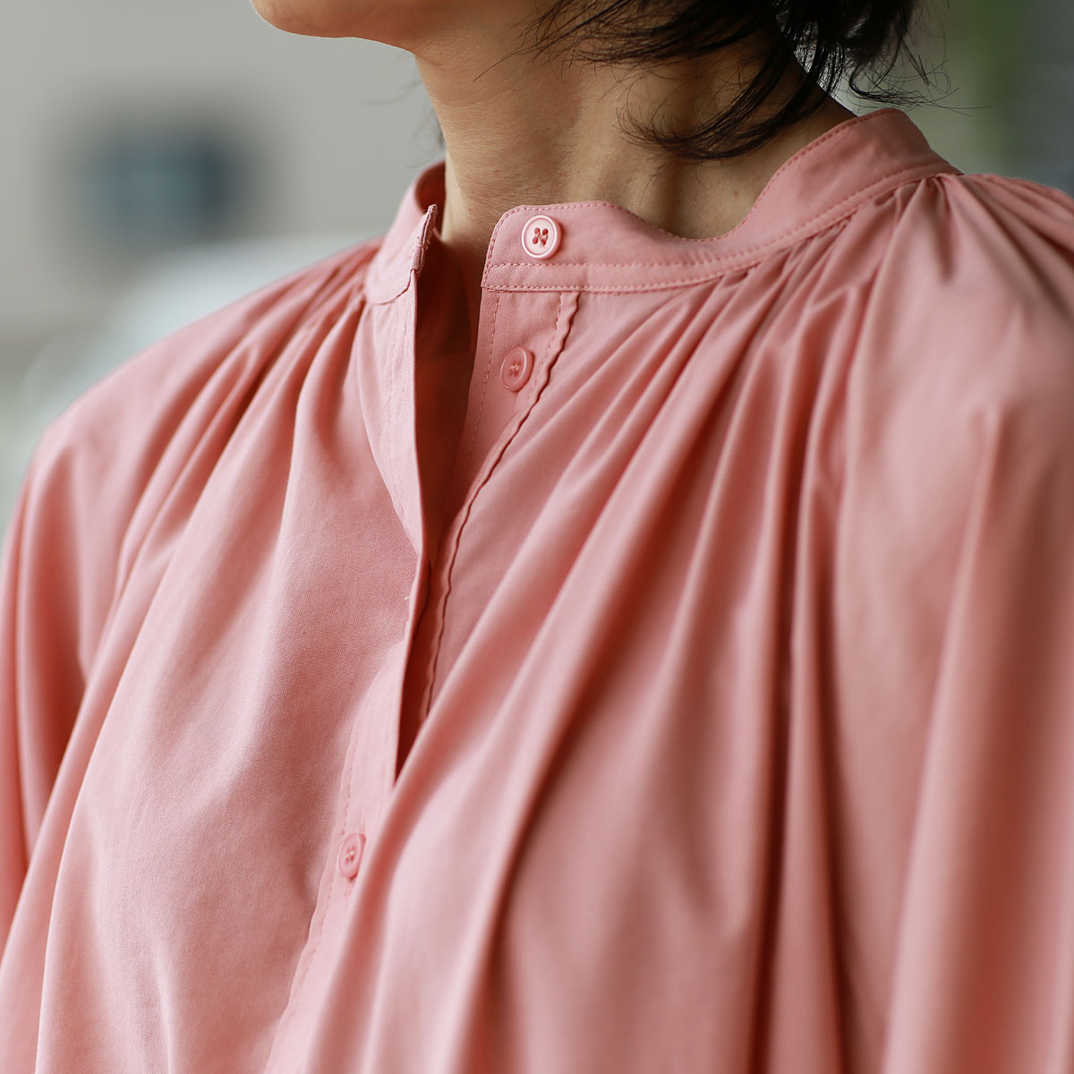【NATSU☆ 】FLEN Dignite collier パフスリーブ Dignite collier】変形フェザーニットPO | selectshop kusukusu