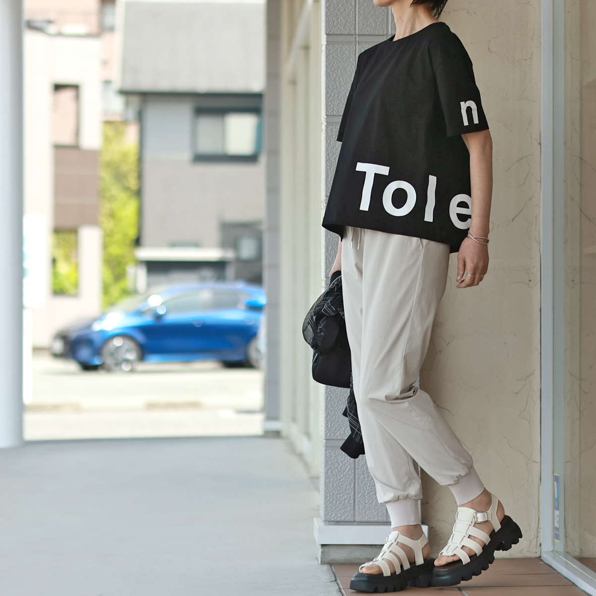 TOLNERA (トルネラ)　サイドロゴ ルーミーTee　ネコポス可能 TOLNERA (トルネラ) サイドロゴ ルーミーTee ネコポス可能