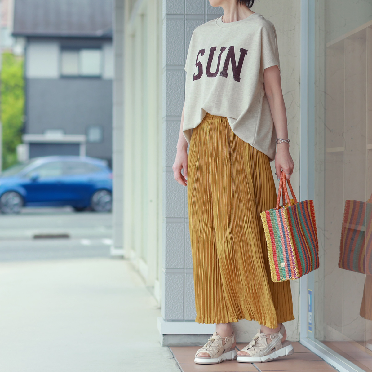売れ筋商品|||CHIGNON(シニヨン)/ミニ裏毛フレンチ CHIGNON (シニヨン） ミニ裏毛 フレンチスリーブ＆コクーン