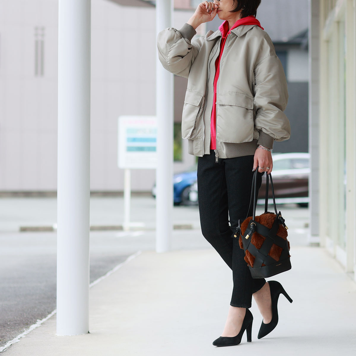 upperhights（アッパーハイツ） ミリタリー フライトジャケット =THE U