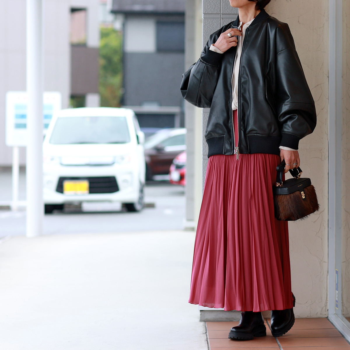 upper hights アッパーハイツ THE U-2 BIG PU ブルゾン（upper