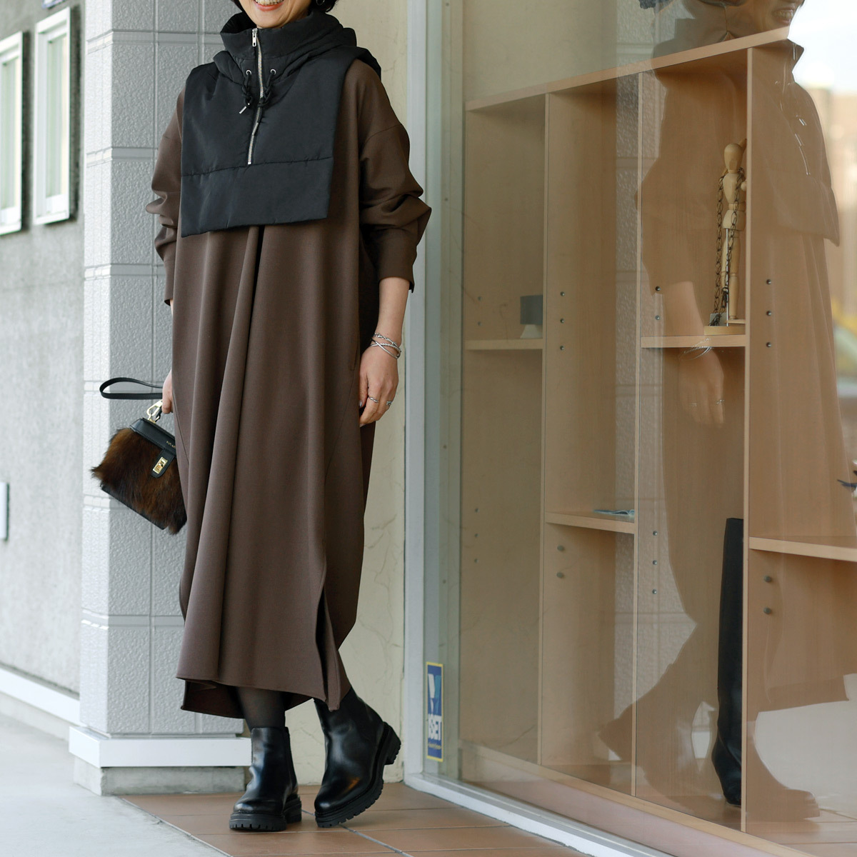 MICA&DEAL（マイカ＆ディール）の「ドルマンスリーブシャツ