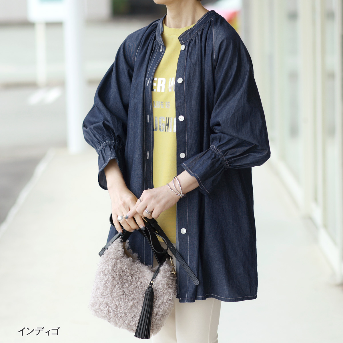 Boutique Ordinary（ブティークオーディナリー） デニムシャツ 