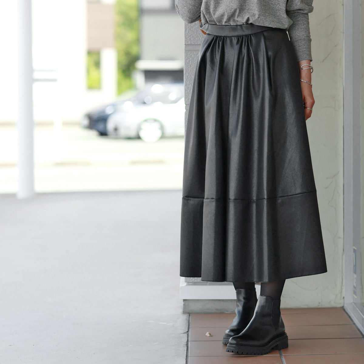 heyon ペッパージレ スカートセッblack heyon ペッパージレ スカートセッblack heyon ペッパージレ スカート