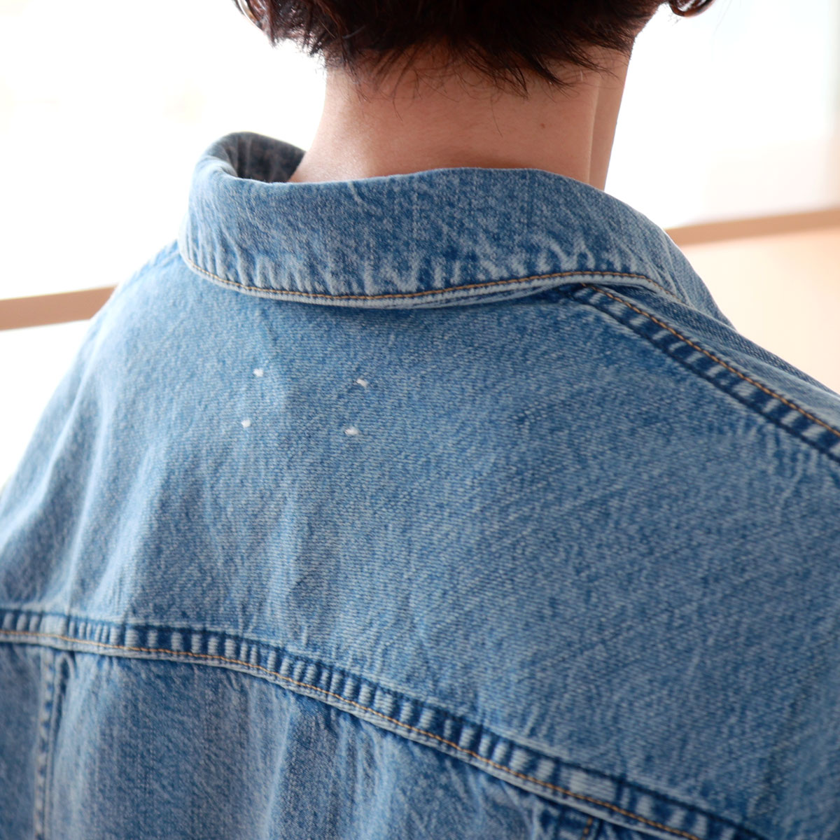 upper heights デニムジャケット 未使用 upper hights アッパーハイツ THE CROPPED JEAN JK