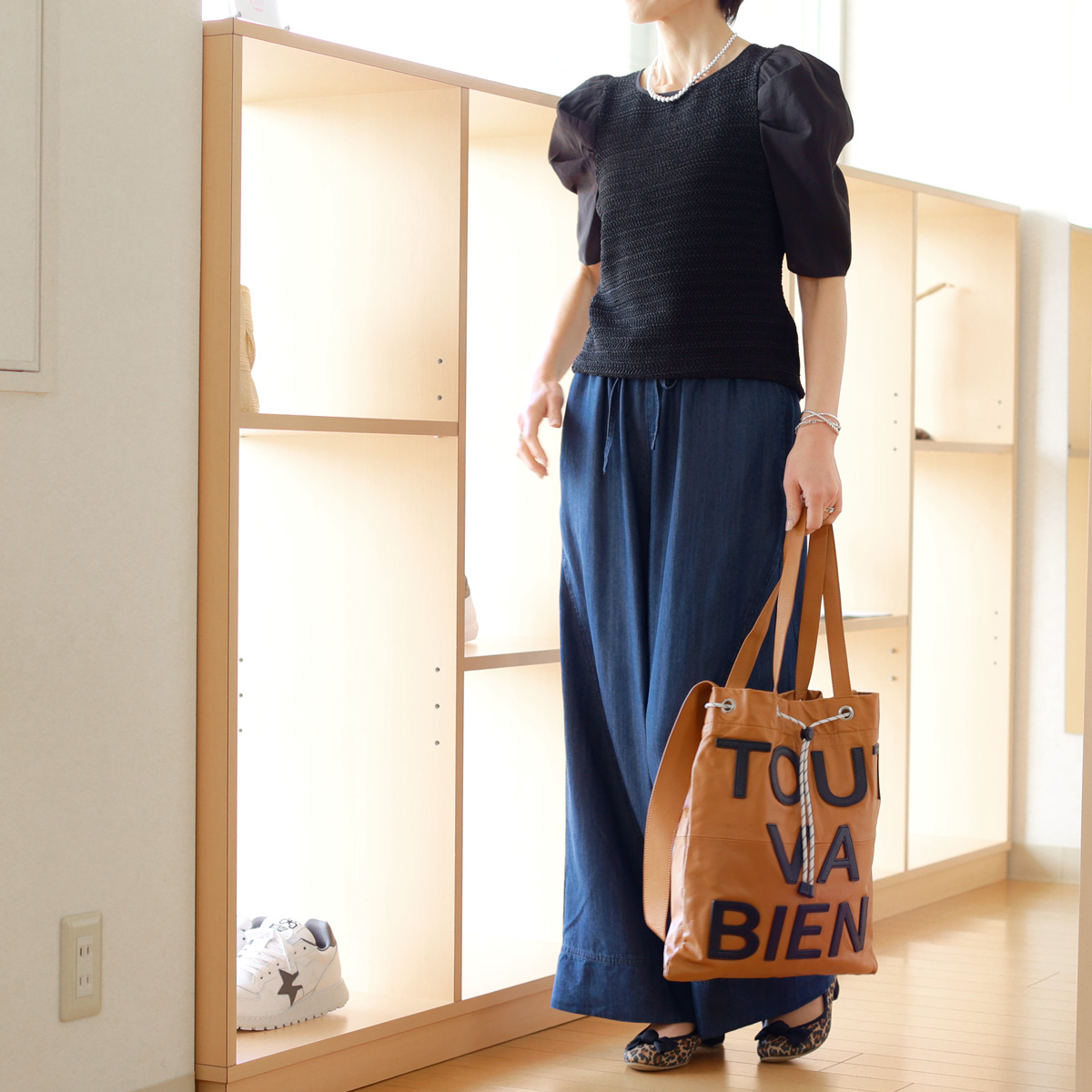 【 7/10 20:00〜！ SUMMER SALE 】Mewl (ミュール)　シャーリングジャージ タックスリーブトップス Mewl 【 7/10 20:00〜！ SUMMER SALE 】Mewl (ミュール