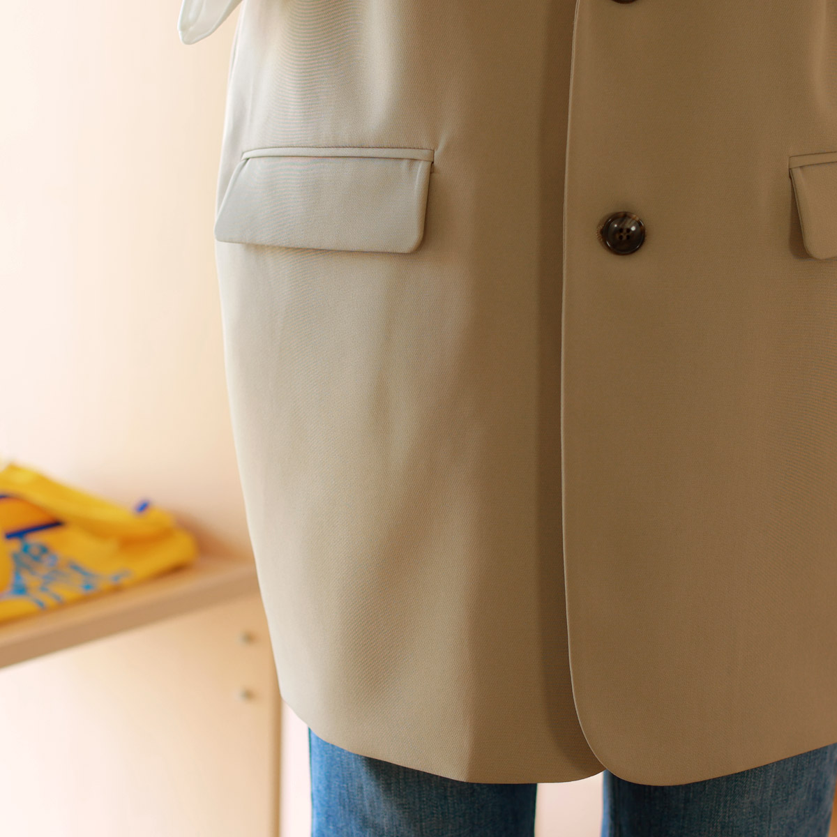 Dignite collier（ディニテコリエ） コクーンシルエット テーラード