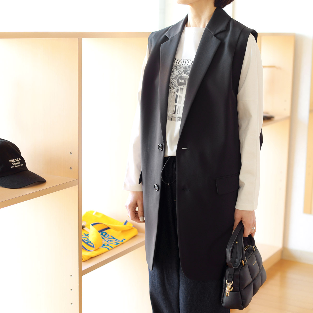 Dignite collier (ディニテ・コリエ) コクーンシルエット