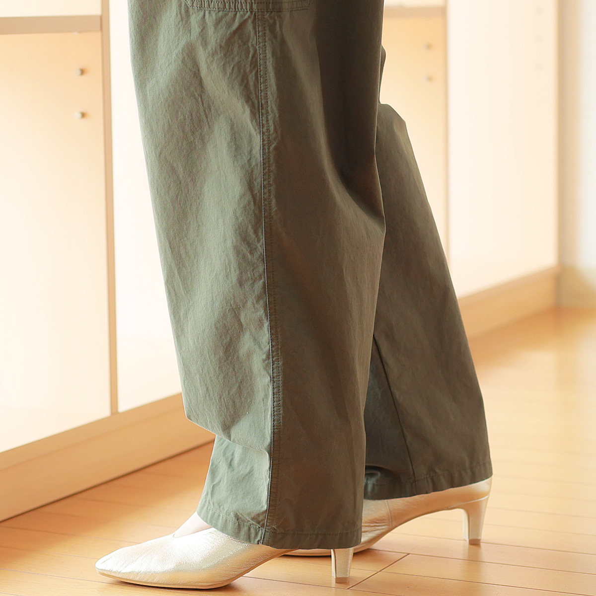 yenn バルーンカーゴパンツ YENN (イエン) ヴィンテージウォッシュ バルーンカーゴパンツ