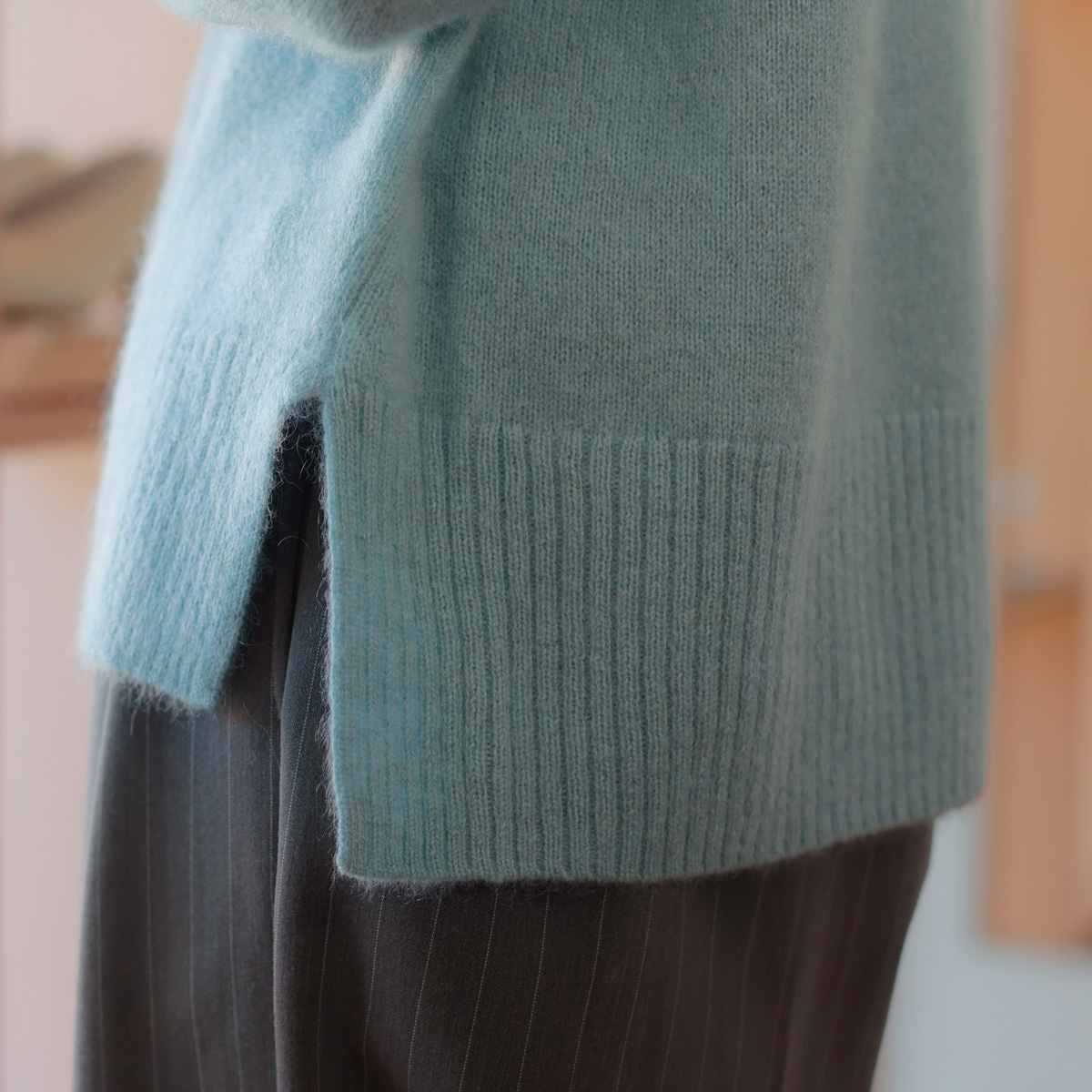 TICCA（ティッカ） ルーズモックネック ヤクニット : planino - 通販