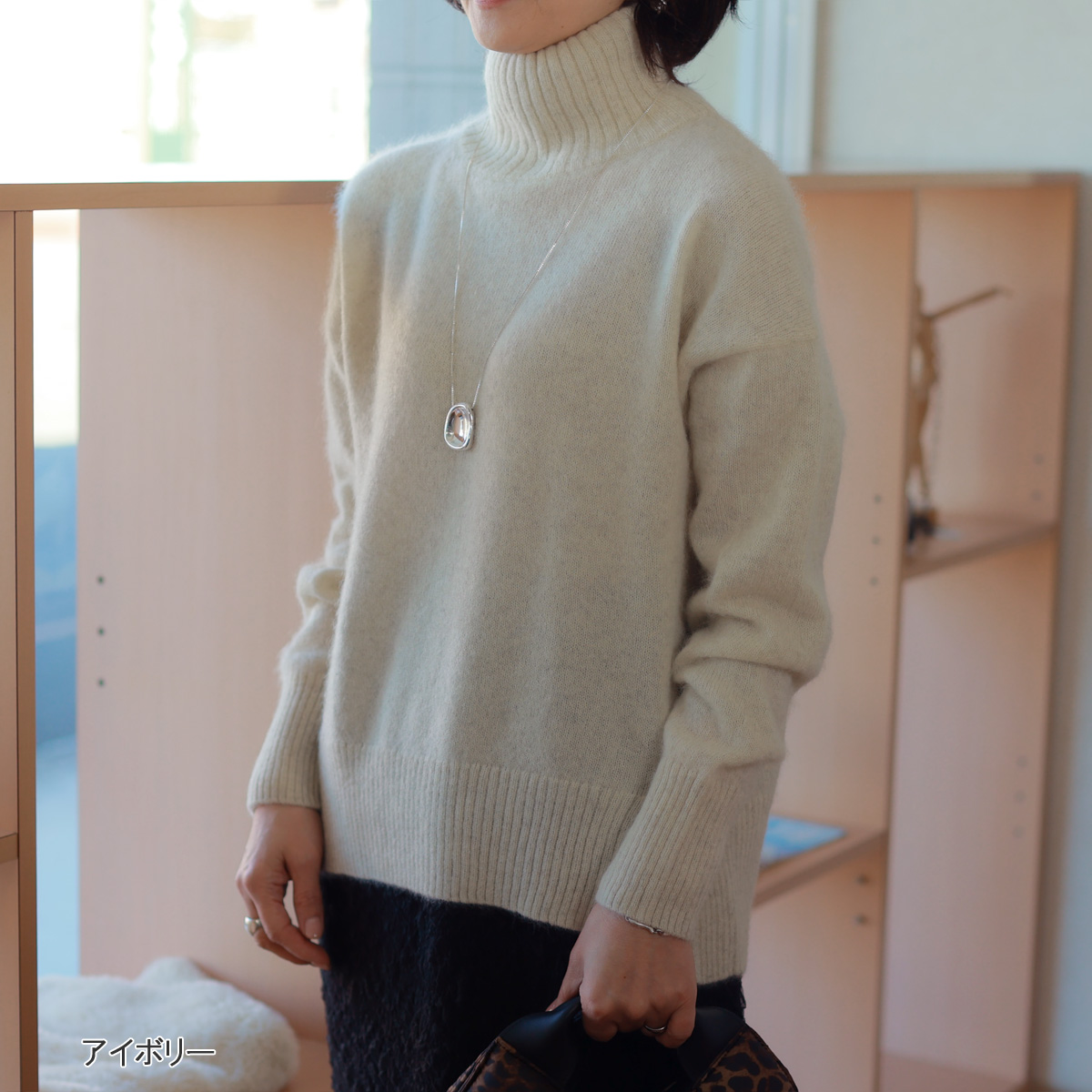 TICCA（ティッカ） ルーズモックネック ヤクニット : planino - 通販