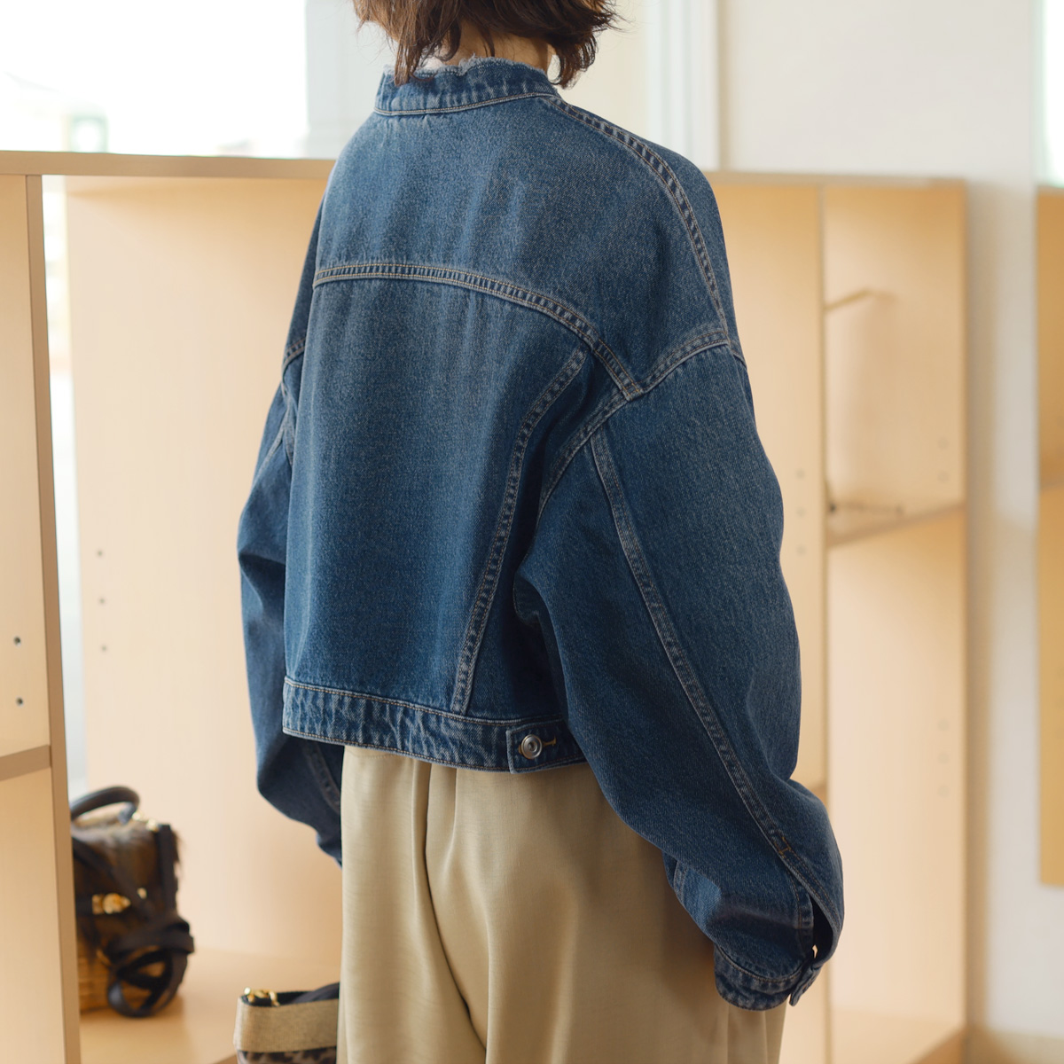 M53. (エムゴーサン) ヴィンテージライクデニムジ 2Wayマジックャ M53. (エムゴーサン) ヴィンテージライクデニムジ 2Wayマジックャ