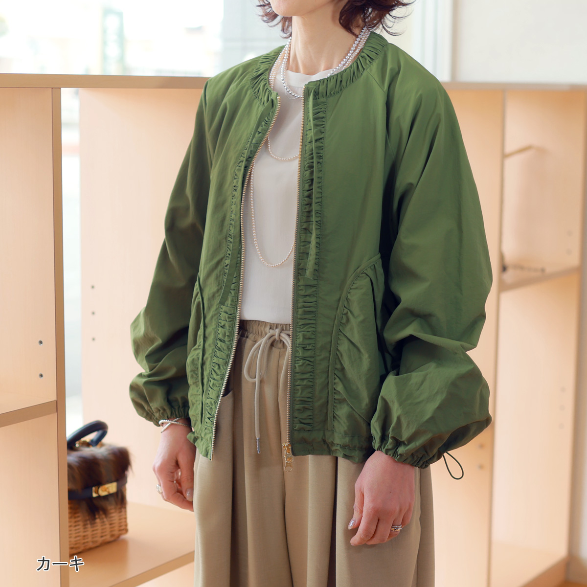 MARGAUX VINTAGE (マルゴーヴィンテージ) 撥水ナイロン カラーレス