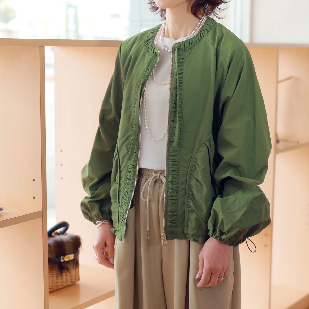 MARGAUX VINTAGE (マルゴーヴィンテージ) 撥水ナイロン カラーレス