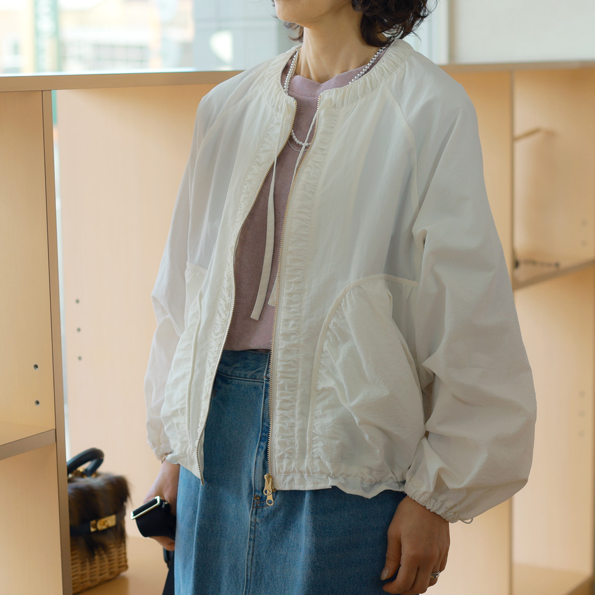 MARGAUX VINTAGE (マルゴーヴィンテージ) 撥水ナイロン カラーレス