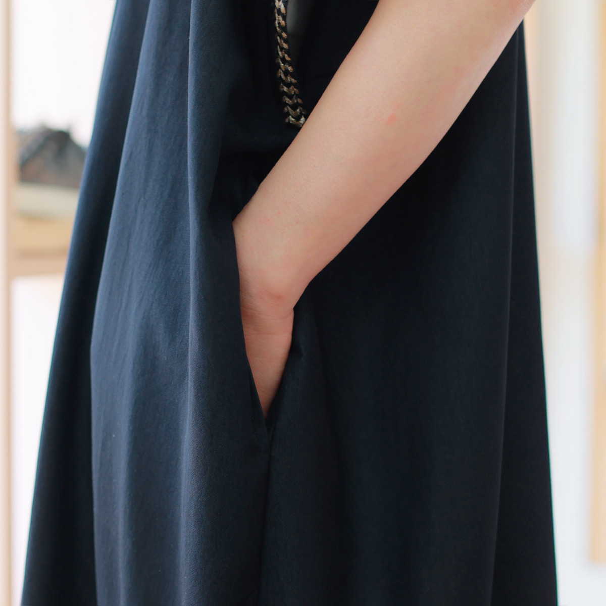MARGAUX VINTAGE (マルゴーヴィンテージ) リラックス カフタン