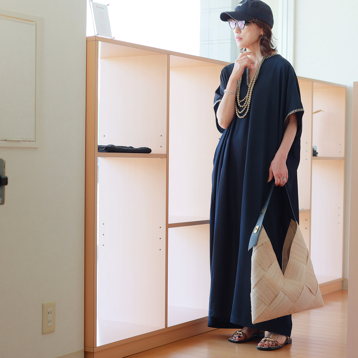 MARGAUX VINTAGE (マルゴーヴィンテージ) リラックス カフタン