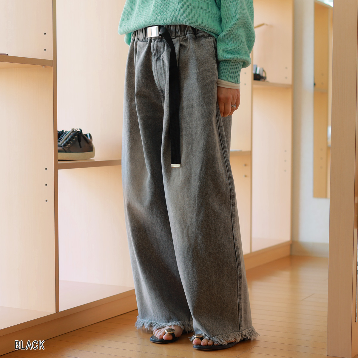 M53. (エムゴーサン) リラックスデニム whith GIベルト : planino
